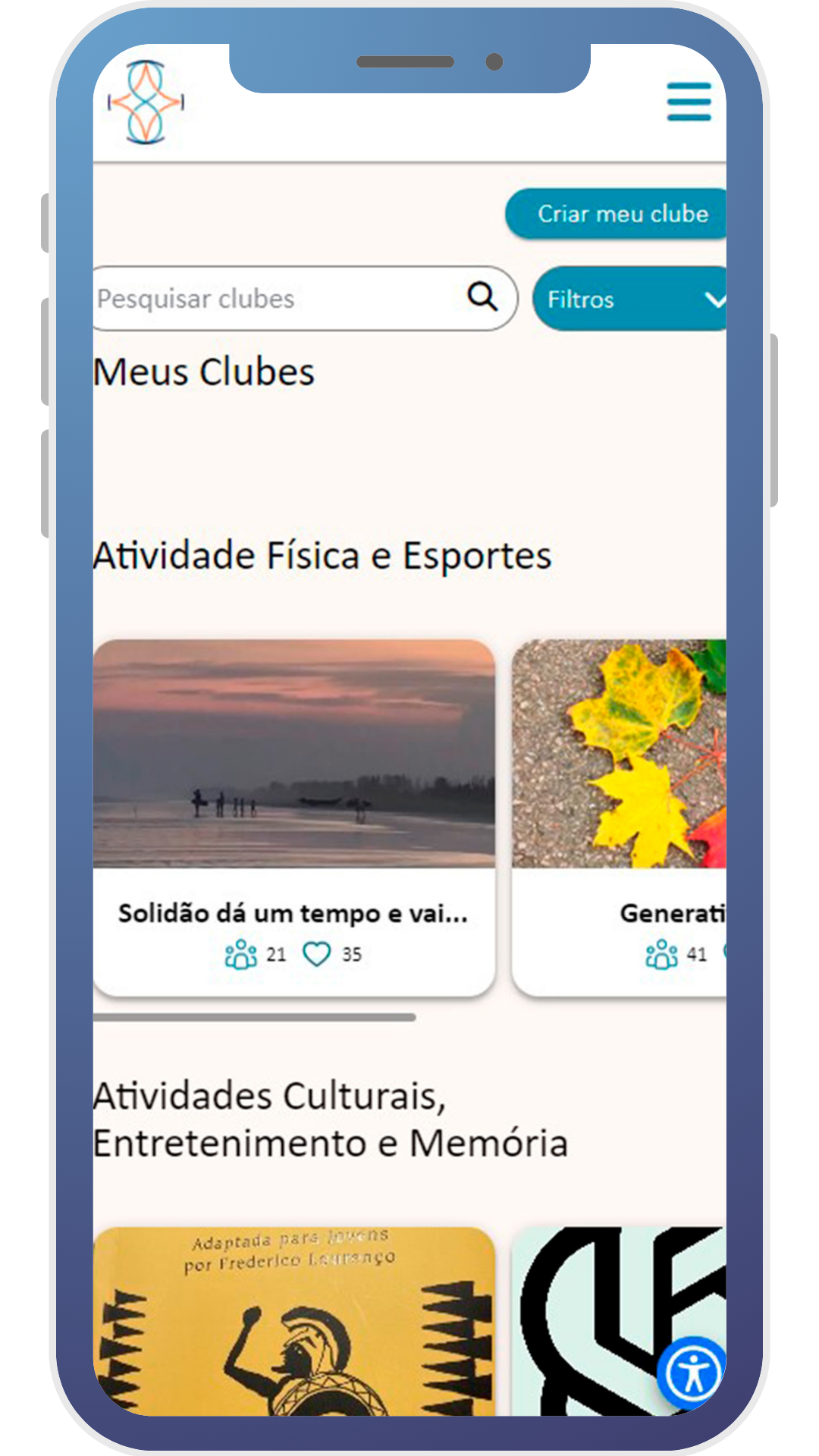 Sistema de Relacionamento 50+